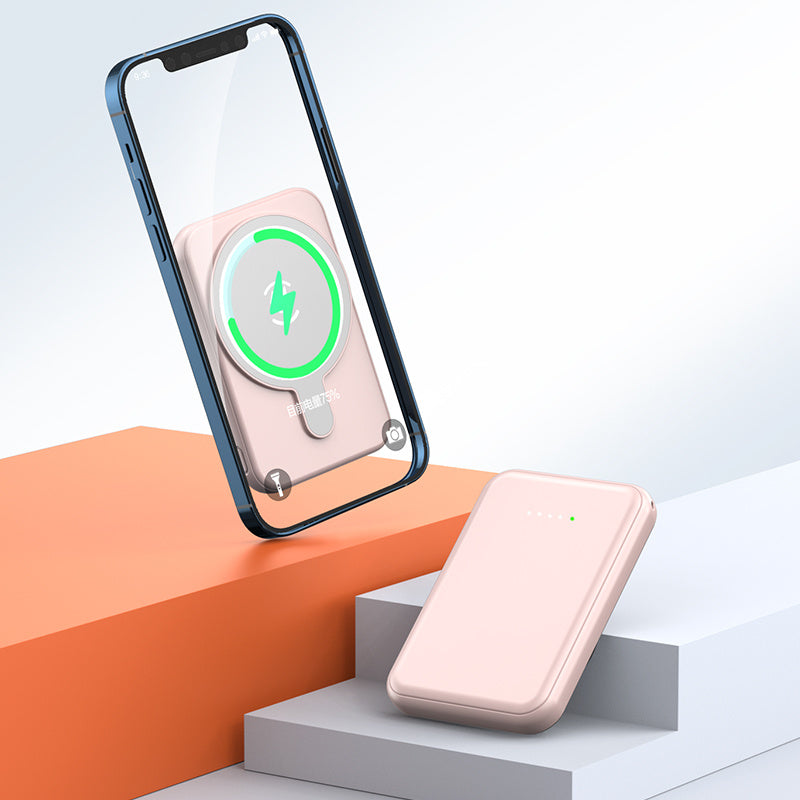 Magsafe Stand Magnetic Wireless Power Bank, Pro Convertible Magnetic Wireless Charging, MagSafe Charger Stand for Apple, Kickstand MagSafe Battery Pack, MagSafe power bank, magnetic wireless chargers, 