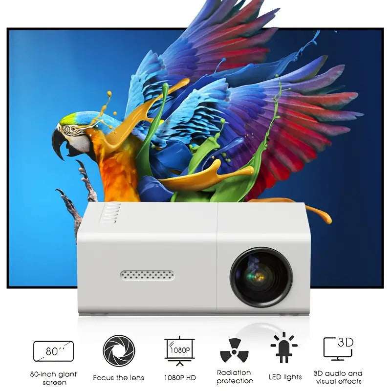 Mini Portable Projector,  pocket projector, handheld projector, mobile projector, pico projector, micro projectors, Nebula Mars 3 Air, portable projector, Rotatable Stand, Movie Projector 