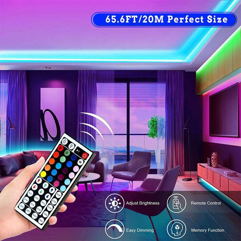 Smart LED Strip Lights, tape lights, LED ribbon lights, LED strip lights,  LED tape lights, 100ft RGBIC LED Strip Lights, WiZ Smart RGBIC LED Light Strip, Strip Lights, LED Lights for Bedroom WiFi