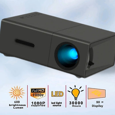 Mini Portable Projector,  pocket projector, handheld projector, mobile projector, pico projector, micro projectors, Nebula Mars 3 Air, portable projector, Rotatable Stand, Movie Projector 