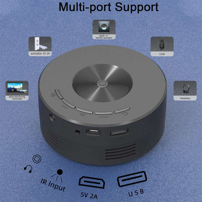 Mini Portable Projector,  pocket projector, handheld projector, mobile projector, pico projector, micro projectors, Nebula Mars 3 Air, portable projector, Rotatable Stand, Movie Projector 