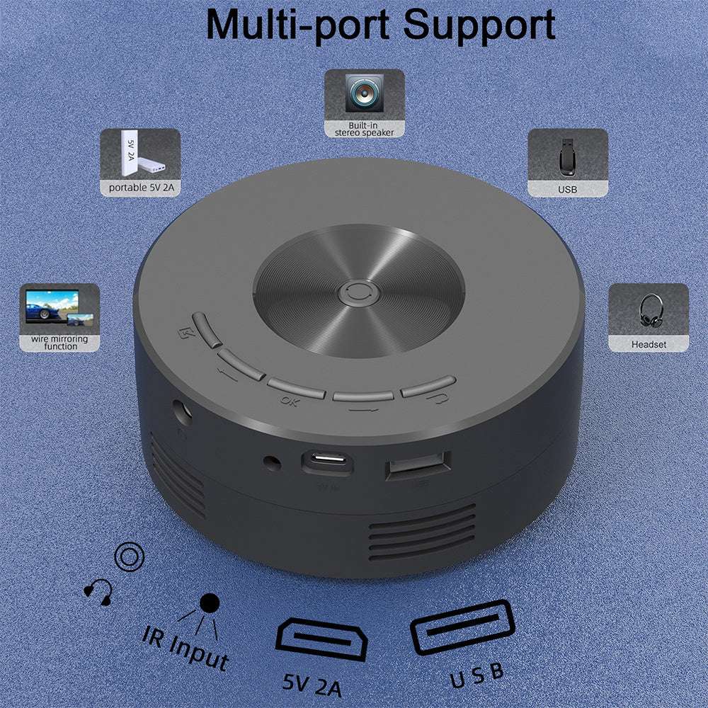 Mini Portable Projector,  pocket projector, handheld projector, mobile projector, pico projector, micro projectors, Nebula Mars 3 Air, portable projector, Rotatable Stand, Movie Projector 